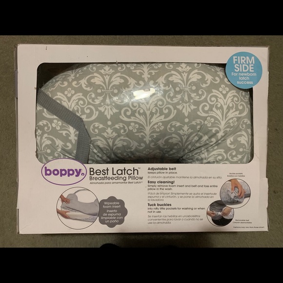 boppy best latch breastfeeding pillow